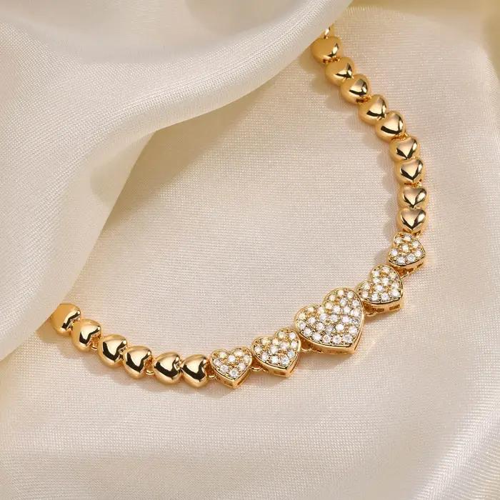 Bracelet à maillons torsadés pour femmes