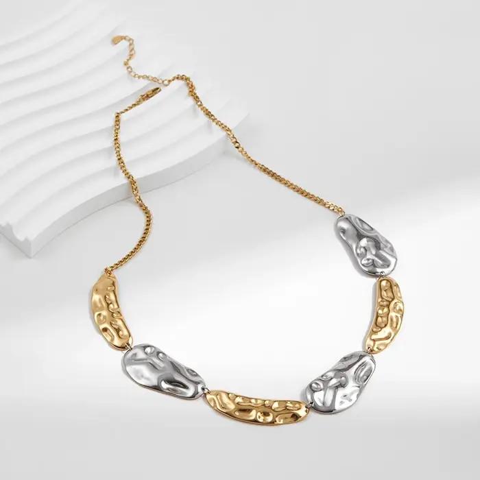 Loe | Collier géométrique en métal pour femmes