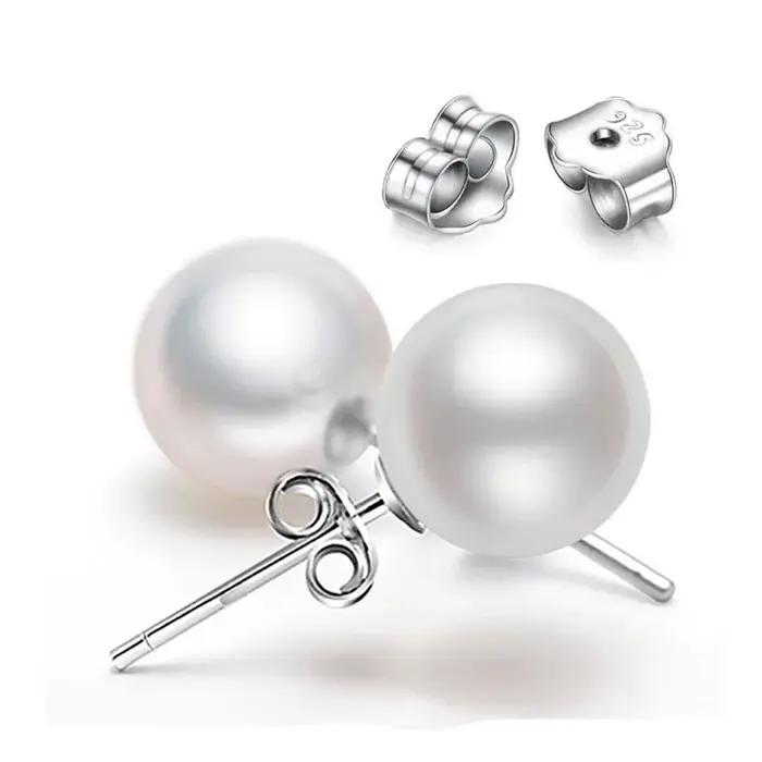 Boucles d'oreilles rétro en argent Sterling 925 pour femmes