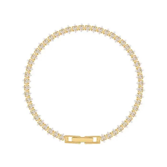 Bracelets de luxe en cristal romain pour femmes