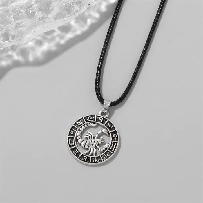 Collier pendentif 12 Horoscope pour femmes et hommes