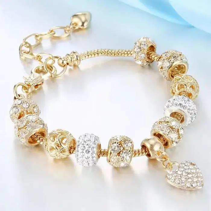 Bracelet multi-perles pour femme