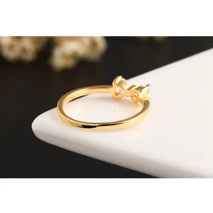 Bague de mariage en zircon cubique pour Femme
