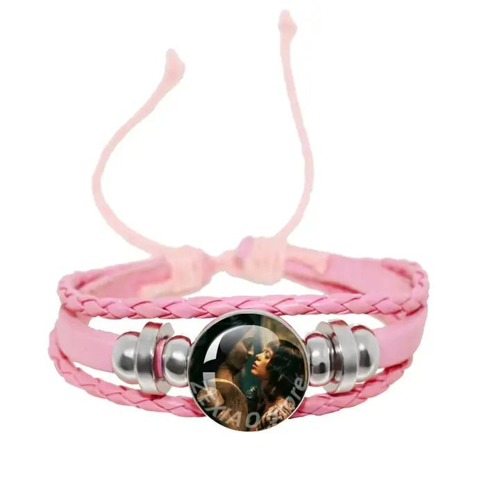 Bracelet Melanie M-Martinez HADES SACRIFICE, pendentif en verre cabochon, bracelet rose, bijoux à breloques, cadeaux créatifs