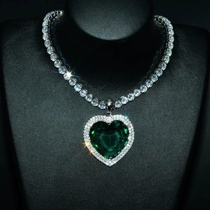 Collier Titanic Coeur Mer pour Femme