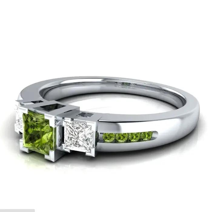 Jellystory-Bague Classique en Argent 925 pour Femme
