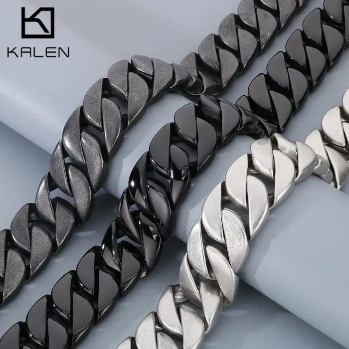 KALEN – chaîne cubaine noire de 31MM