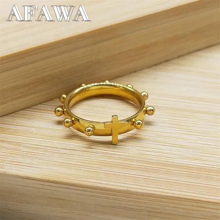 Bague croix de jésus chrétien pour femmes et hommes