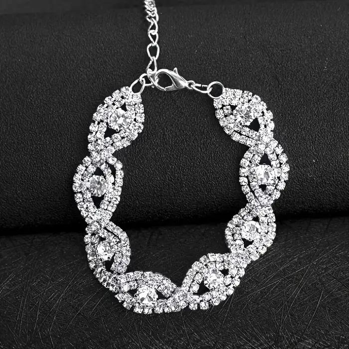 Bracelet en strass de style coréen pour femmes