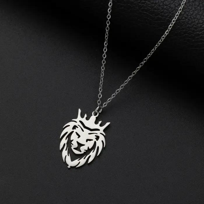 Collier pendentif classique pour hommes, Style Punk, dernière croix chevalier templier, amulette, bi