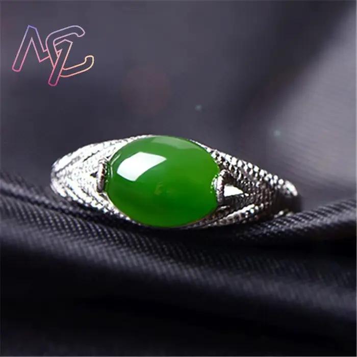 Bagues en Jade naturel vert