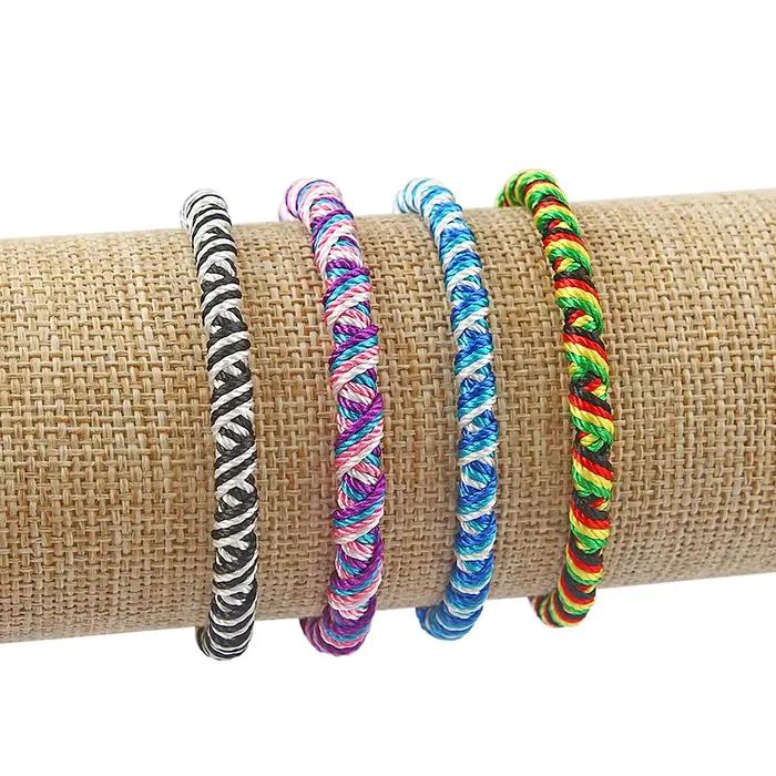 Bracelet Tressé à la Main pour Femme et Fille
