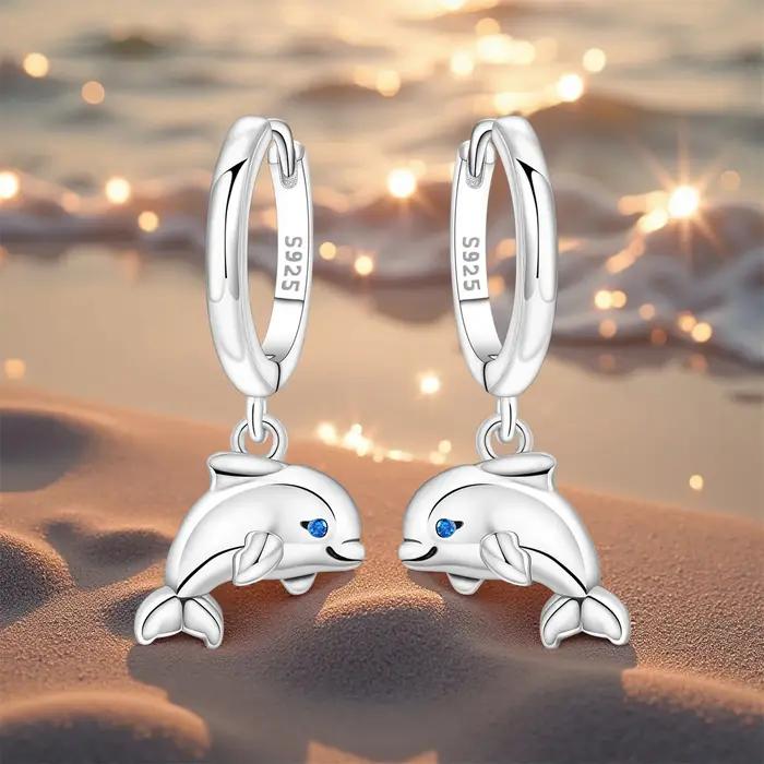 CYCUFF – boucles d'oreilles en argent Sterling 925 pour femmes