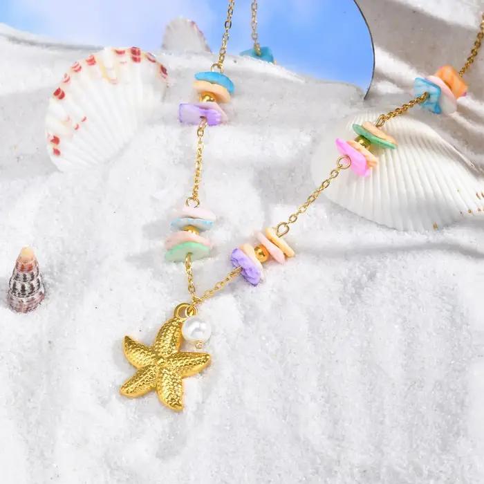 Colliers de perles empilables pour femmes