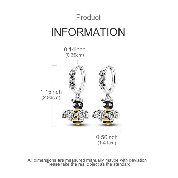 Boucles d'oreilles en argent Sterling 925 pour femmes
