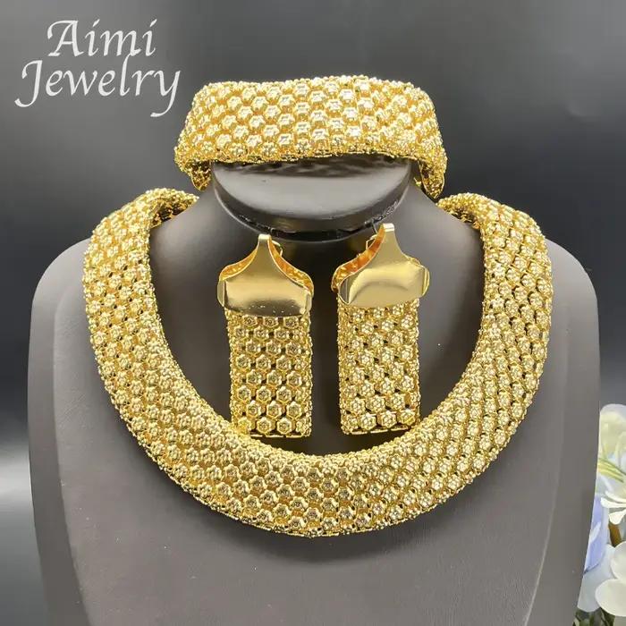 Ensemble de bijoux africains à la mode pour femmes