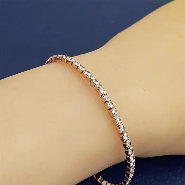 Bijoux en argent 925 or Rose