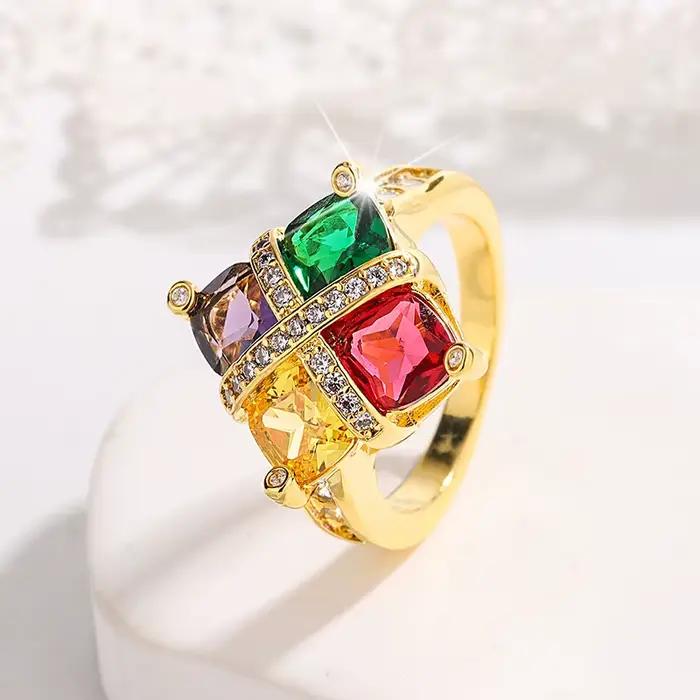 Bague en or 18 carats pour femmes