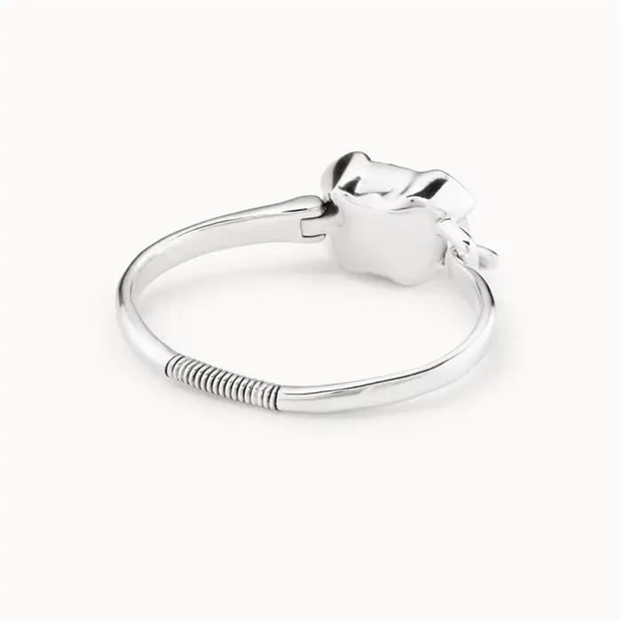 Bracelet en cristal bleu brillant scintillant