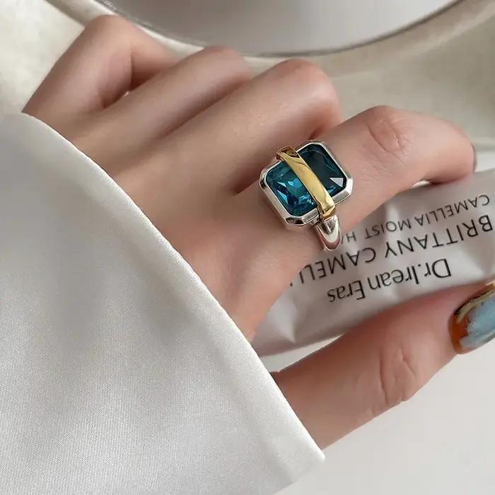 Bague d'ouverture réglable pour filles et femmes