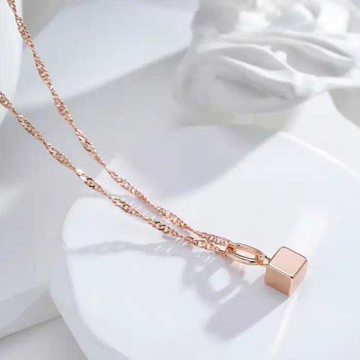 Jcorde YDREAM-Pendentif Carré Brcorporelle pour Femme