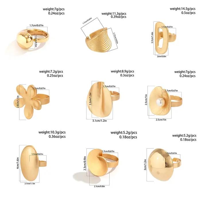 Lacteo 2024 à la mode géométrique irrégulier grand anneau de manchette pour les femmes couleur argent clair bague dames cadeaux de fête bijoux filles