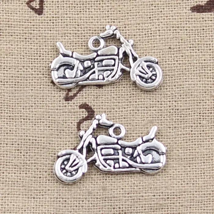 Pendentifs antiques en bronze plaqué argent pour bijoux personnalisés et décoration de véhicules occasions spéciales