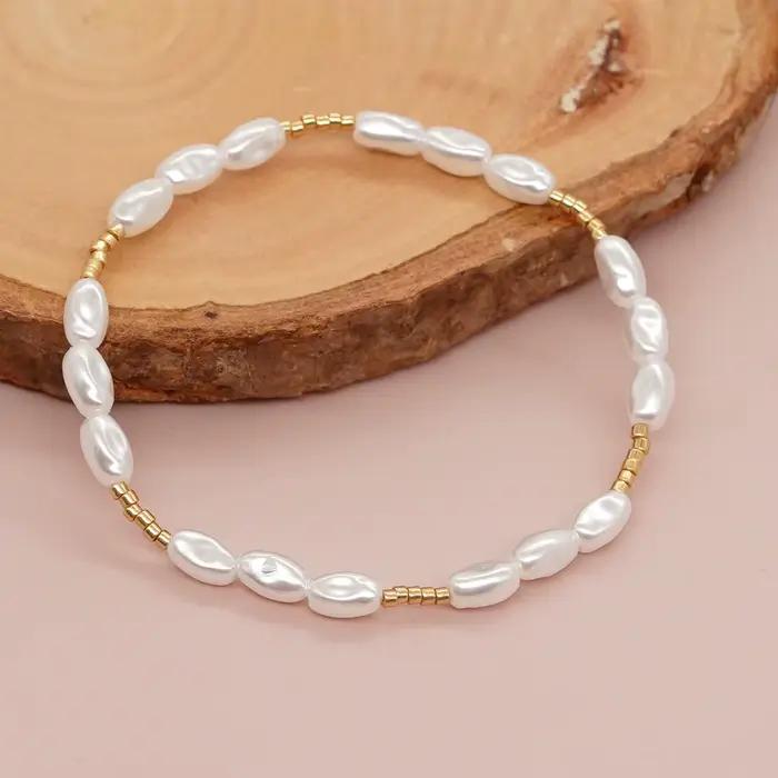 Go2boho-Bracelet de perles de perles pour femme