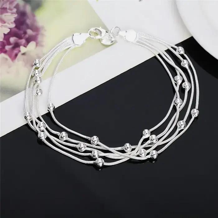 Bracelet en argent Sterling 925 de haute qualité