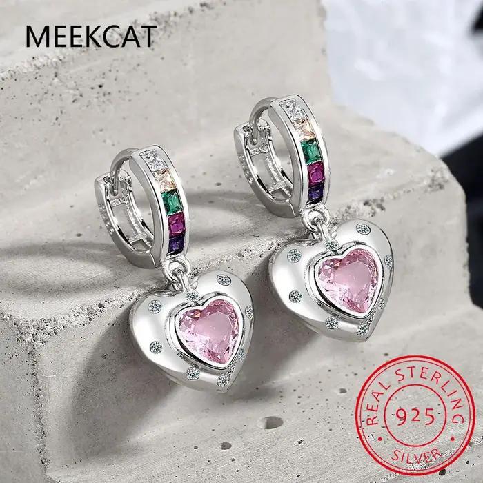 Boucles d'oreilles créoles princesse en argent 925 pour filles et femmes