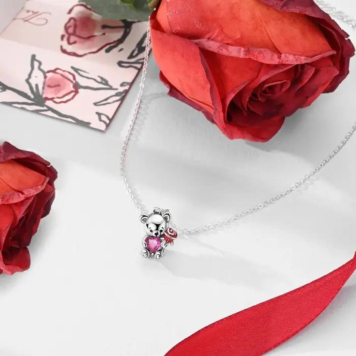 Collier pendentif cœur MULA Hote en argent sterling 925