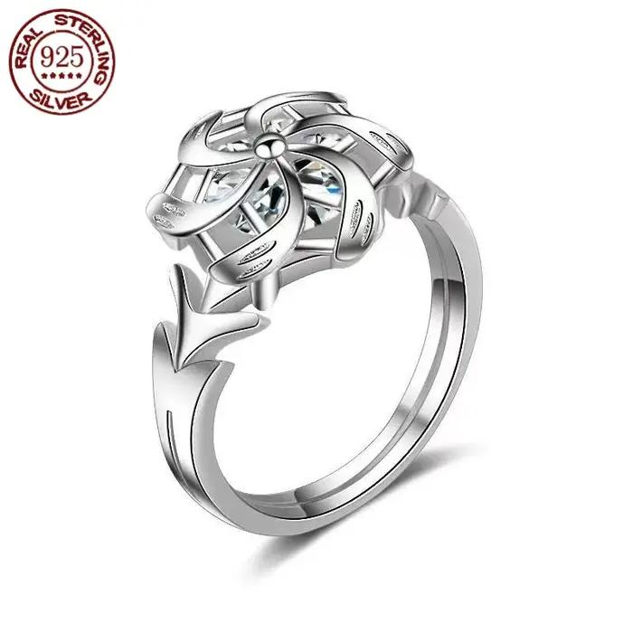 LOTR Galadriel Nenya bague d'eau Hobbit elfe trois anneaux grands