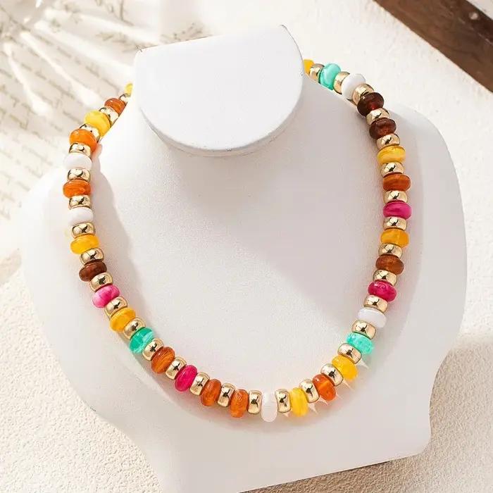 Collier tendance de style européen et américain pour le quotidien