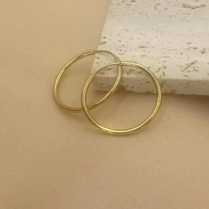 Boucles d'oreilles minimalistes en acier inoxydable pour femmes