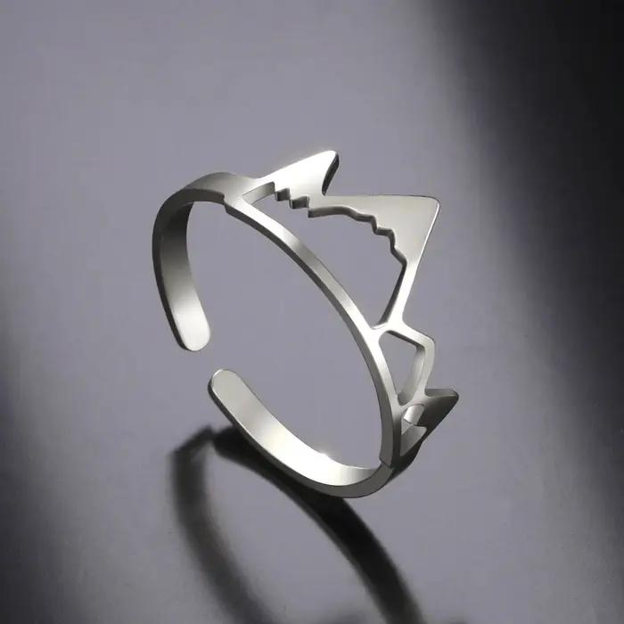 Skyrim – bague de montagne de neige pour femme