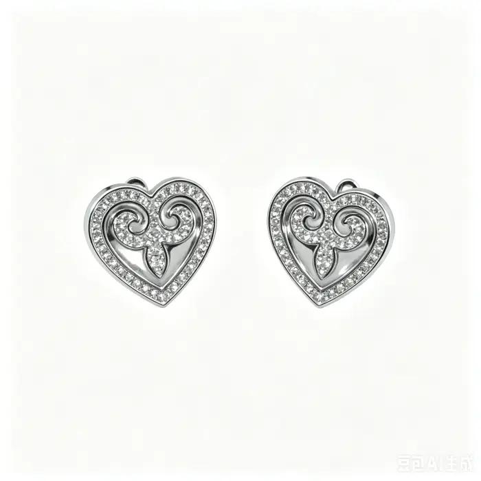 Boucles d'oreilles pendantes et bague en corne de mouton style vintage Khazak pour femme