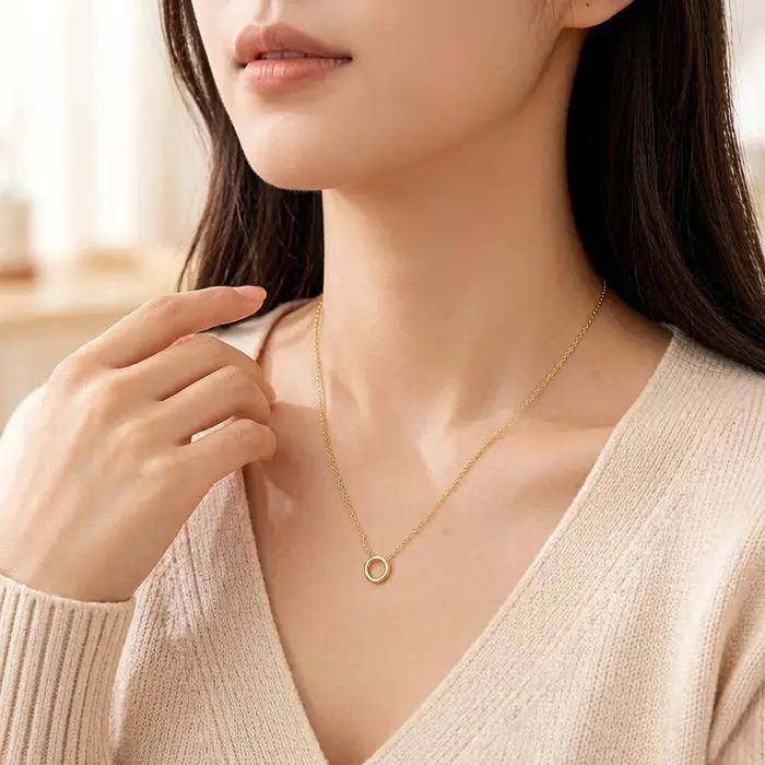 Collier à breloques en argent Sterling 2022