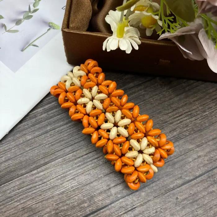 Bracelet bohème rétro en fil élastique