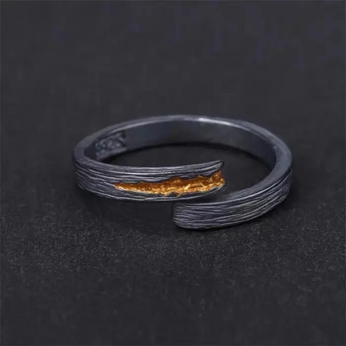 Bague de Pouce en Argent S925 pour Homme