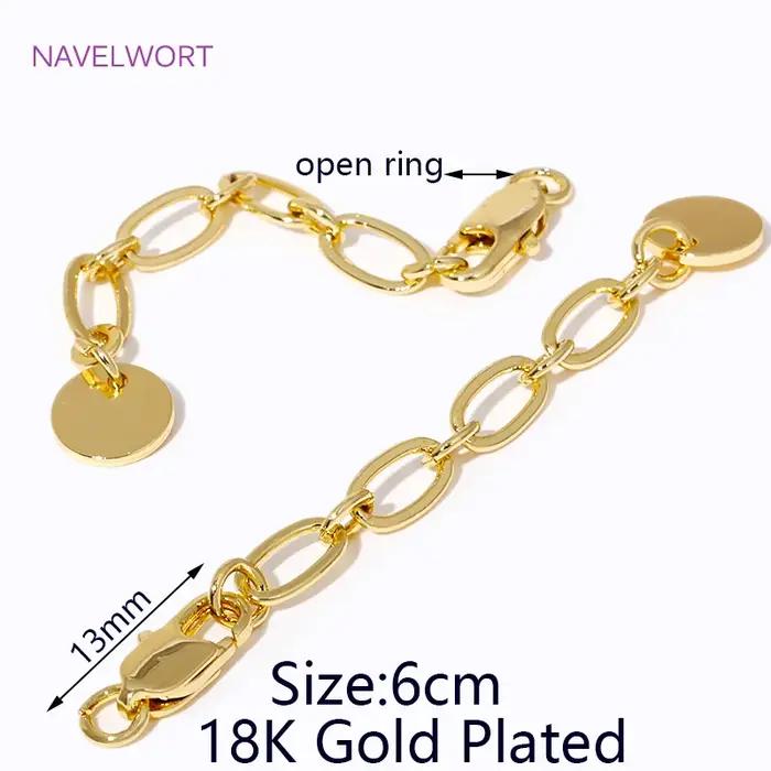 Chaîne d'extension ronde plaquée or 18 carats pour bijoux créatifs haute qualité occasions spéciales artisanat bijoux fantaisie fantaisistes fantaisie bijoux fantaisistes fantaisie bijoux fantaisistes fantaisie bijoux fantaisistes fantaisie bijoux fantaisistes fantaisie bijoux fantaisistes fantaisie