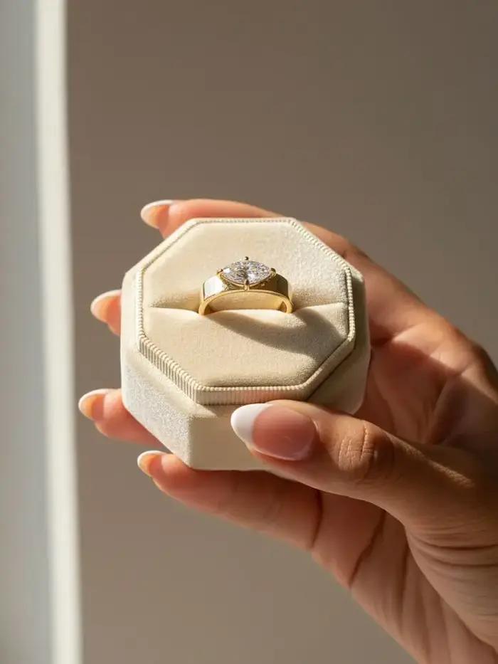Bague minimaliste en argent Sterling 925 pour femmes