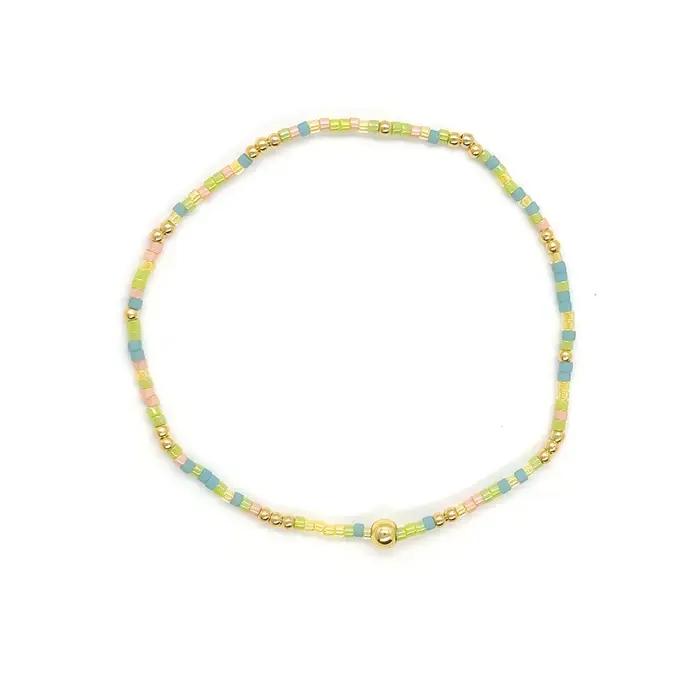 CCGOOD coloré Miyuki perles Bracelet Boho délicat perlé minuscules Bracelets pour femme été plage Pu