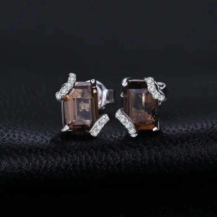 Jewelrypalace-Boucles d'oreilles en argent regardé 925 pour femme