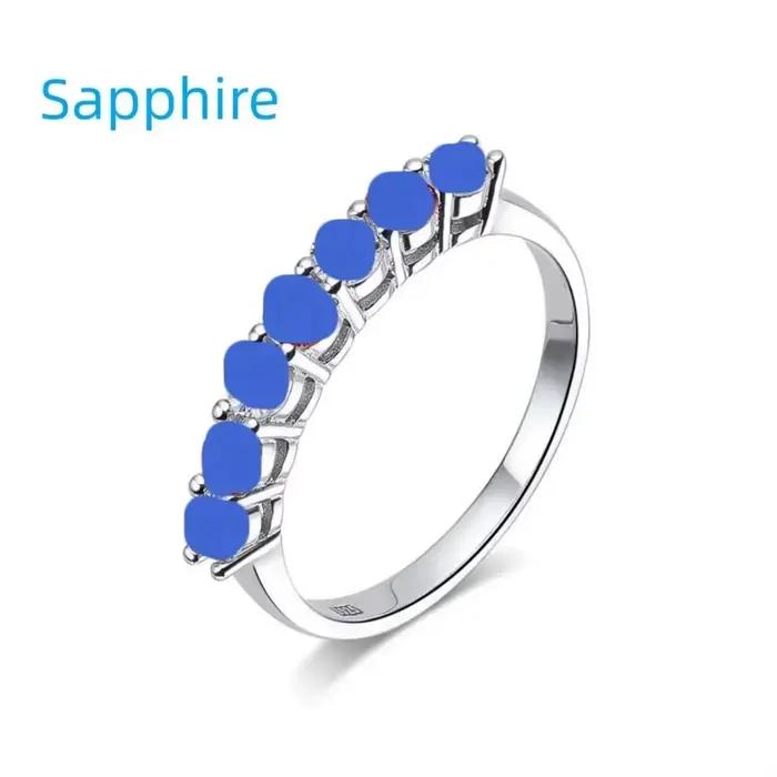 Bague en rubis personnalisée