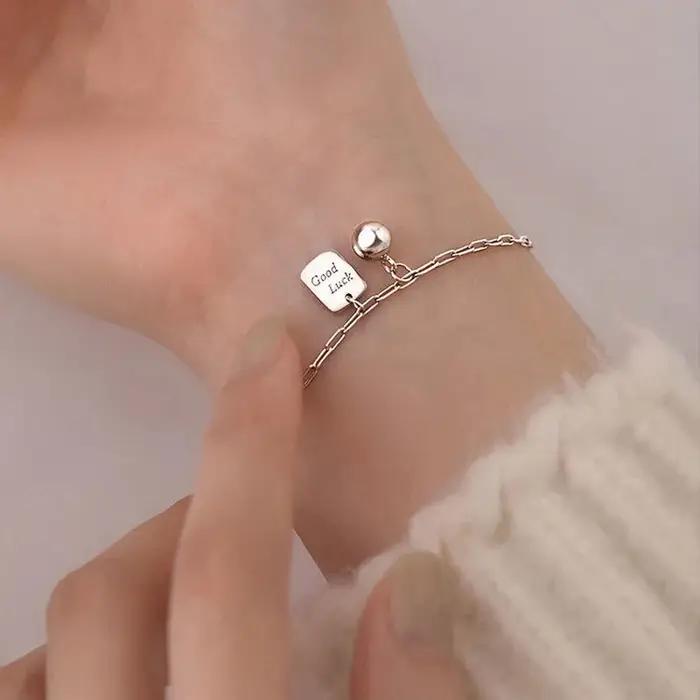 Bracelets Vintage à Chaîne Épaisse pour Femmes