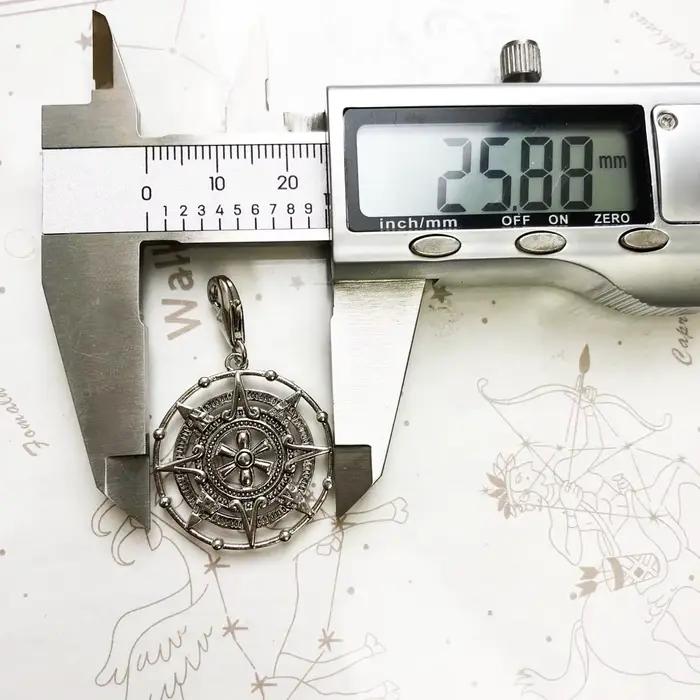 Pendentif en Argent Sterling 925 Style Ethnique Calendrier Maya pour Femmes et Hommes Occasions Spéciales