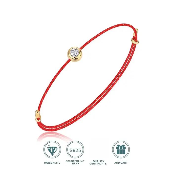 Bracelet en Moissanite VVS1