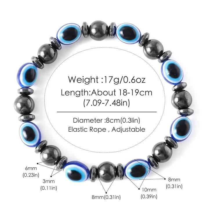 Bracelet turc anti-mal pour hommes et femmes