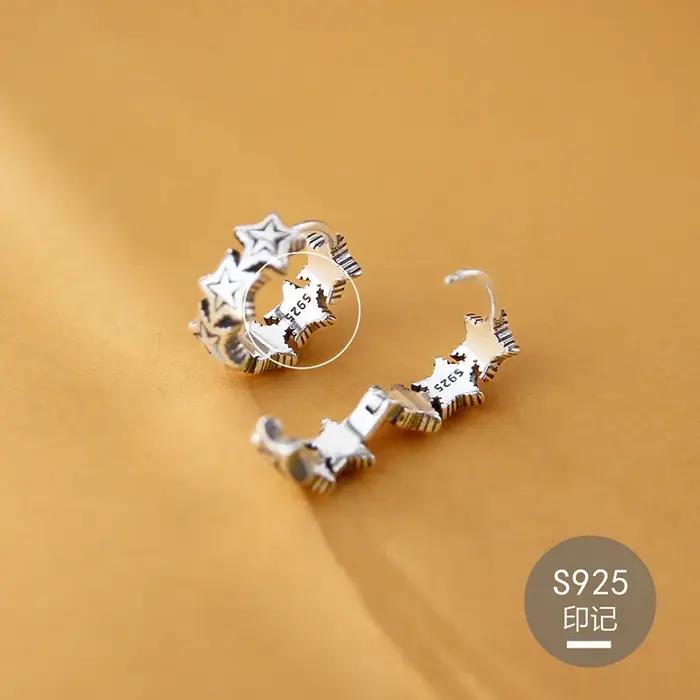 REETI – boucles d'oreilles en argent Sterling 925