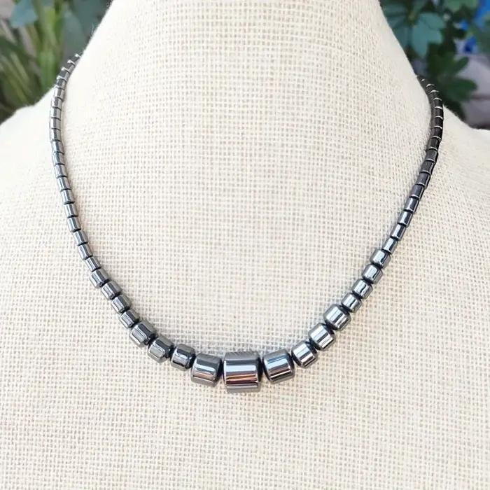 Collier Terahertz naturel, unisexe, à la mode et polyvalent